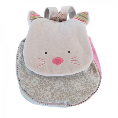 Les Pachats grey backpack 23*10*29cm